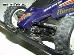 détail du train avant