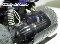 Détail bloc-moteur avec boite de vitesse et différentiel