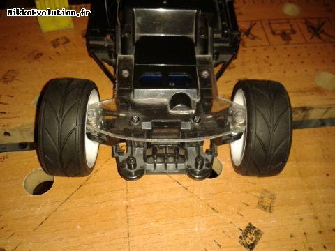 Mise en place des jantes.