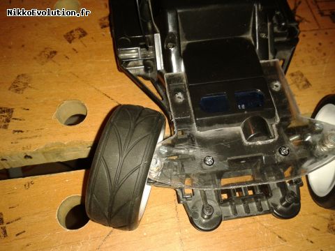 Vérification du braquage.