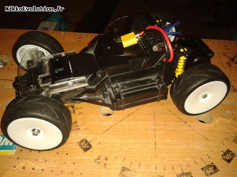 Montage complet en roues 1/10.