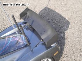 l\'aileron de la voiture