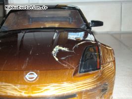 La coque très endommagé La coque très endommagé