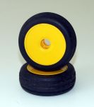 Roues&nbsp;avant&nbsp;à&nbsp;jantes&nbsp;jaunes&nbsp;pour&nbsp;voiture&nbsp;Nikko&nbsp;The&nbsp;Panther,&nbsp;origine&nbsp;voiture&nbsp;ING